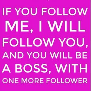 FOLLOW GAME!! Please help me gain more followers.