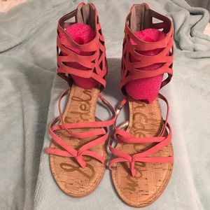 Sam Edelman suede gladiator sandals, size 11