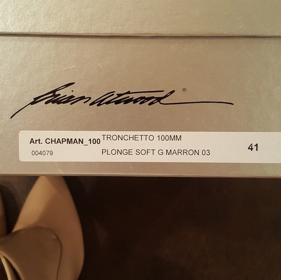 Brian Atwood Leather Ankle Boots NWT - Picture 7 of 8