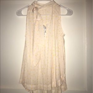 Free People Collared Blouse