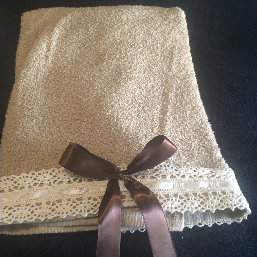 Bath size custom made towel