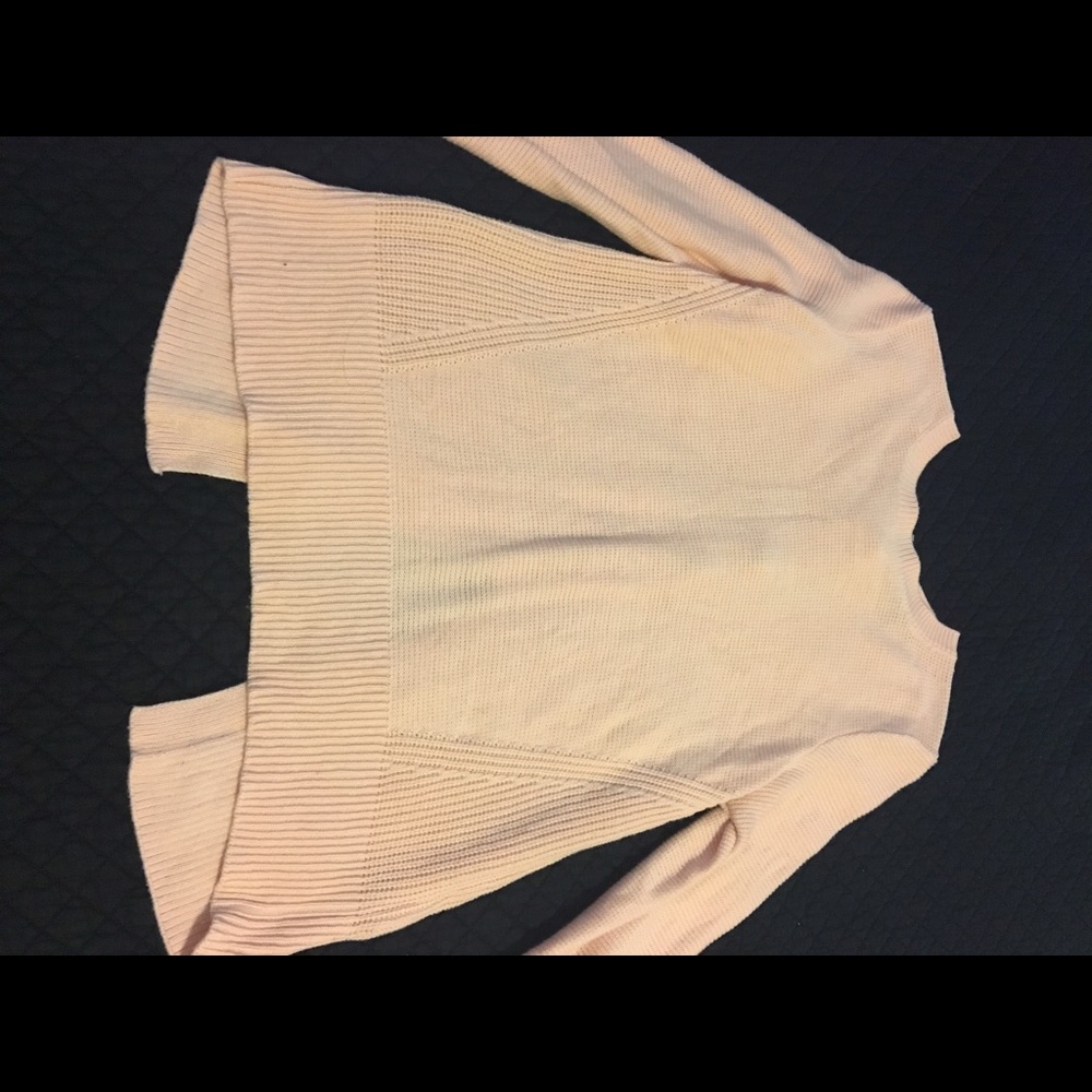 Banana Republic baby pink sweater