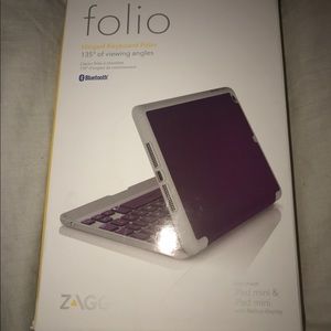 Purple I pad mini case