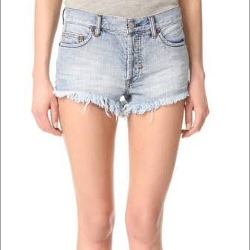 Frayed Free People Shorts