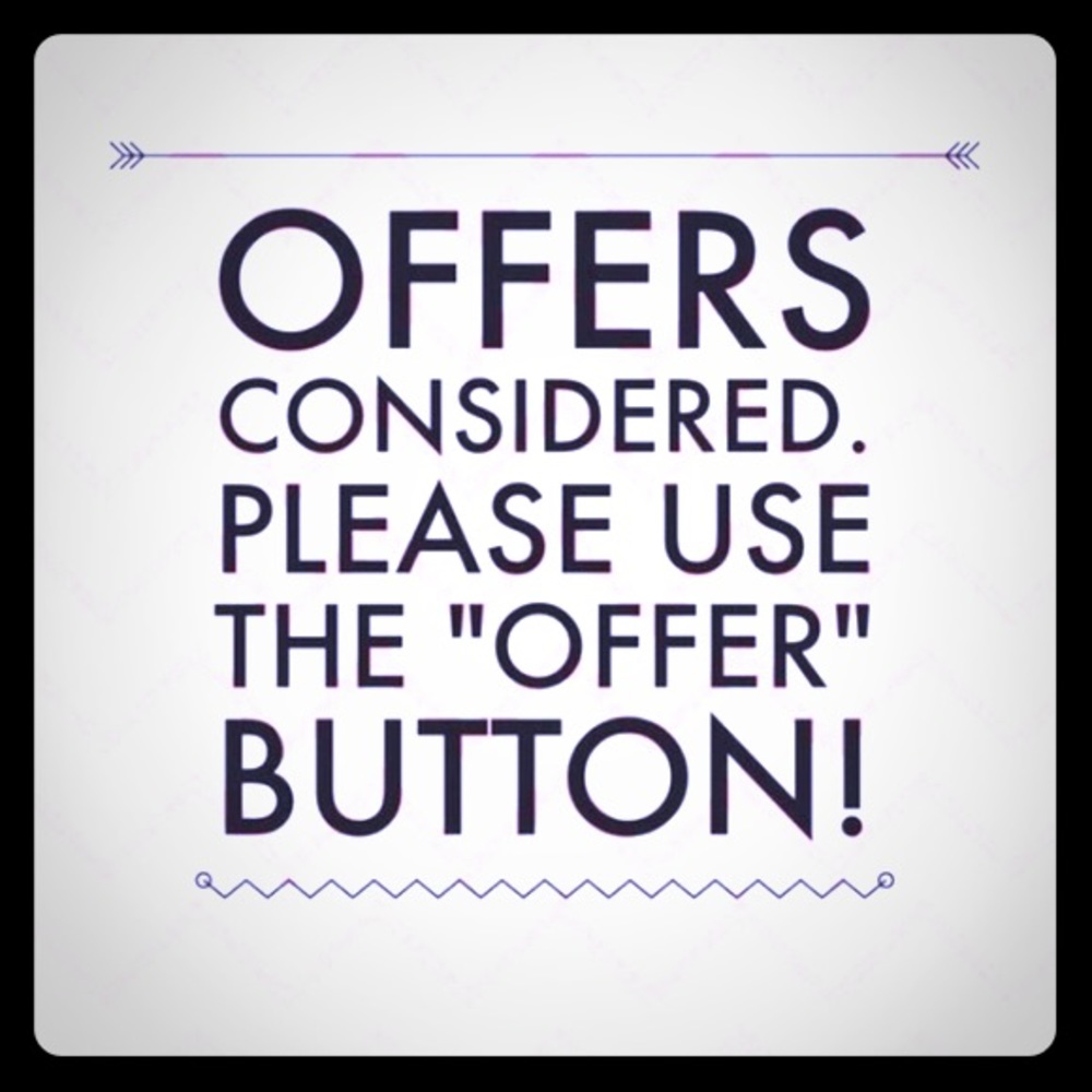 Offers considered!