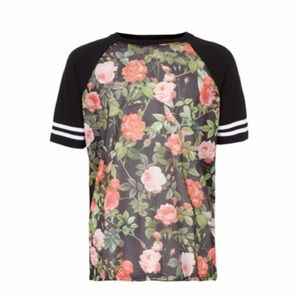 Rose mesh topman Shirt