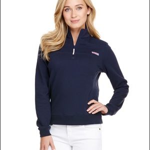 Vineyard Vines Navy Pullover - Small