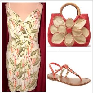 BCBGENERATION Faux Wrap Dress