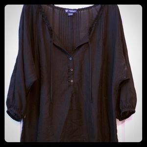 American Eagle loose work top.