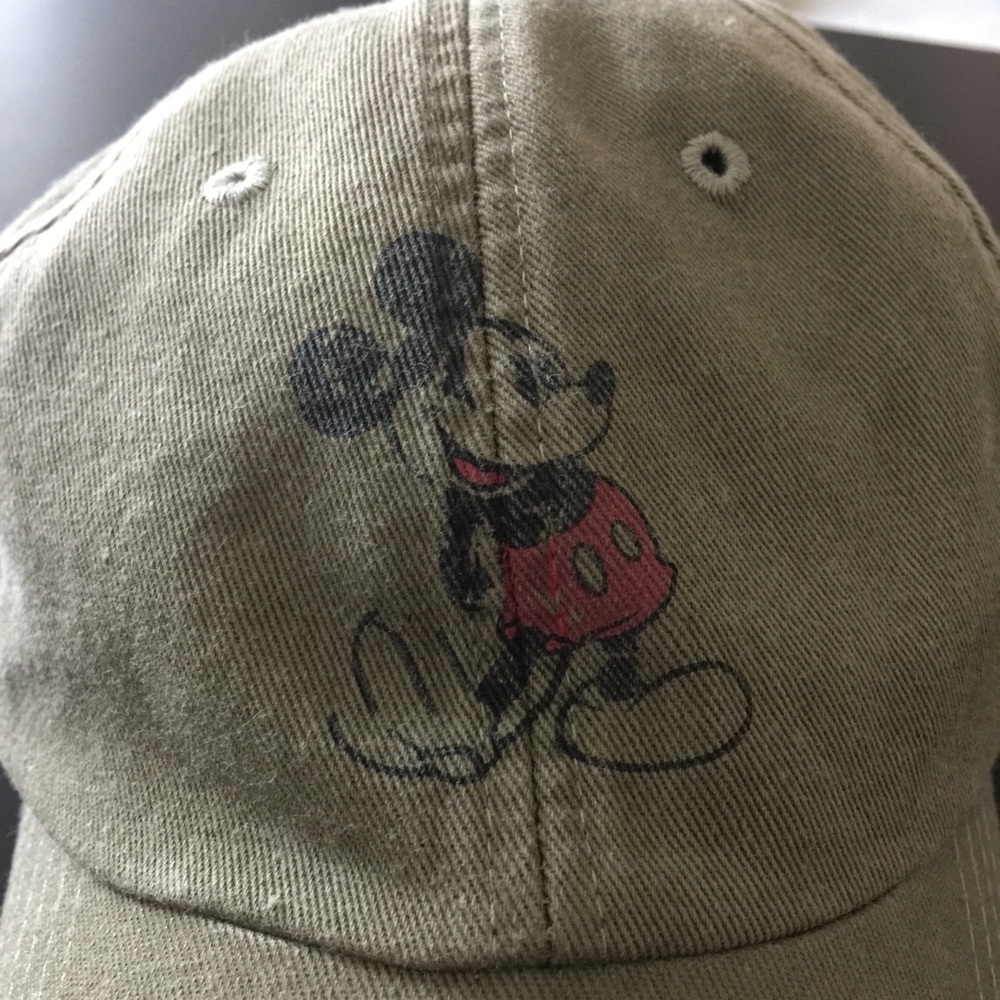 Disney Parks Mickey Mouse Hat Vintage Unisex OSFA