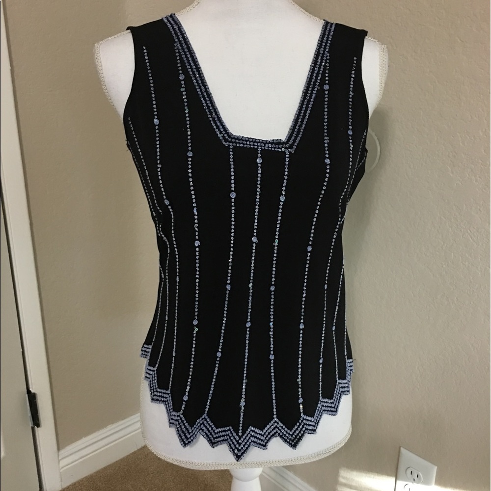 Vintage Embellished evening top