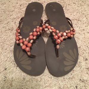 Beaded sandals