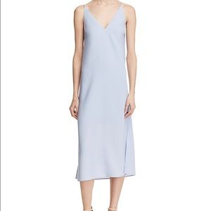 Long ice blue C/Meo infinite dress. Worn once.