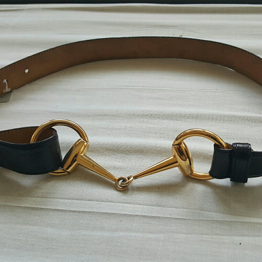 Cole haan horsebit belt