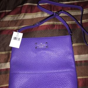 Kate Spade Baja Bay Street Cora Purple Crossbody