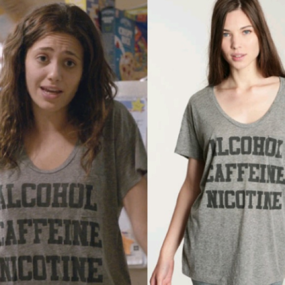 "Alcohol Caffeine Nicotine" Tee