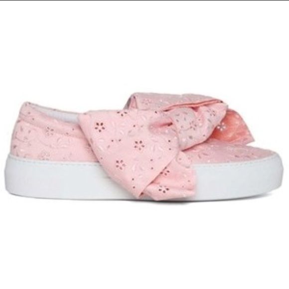 Joshua Sanders macrame bow Sneakers Fit US 5.5-6 - Picture 2 of 6