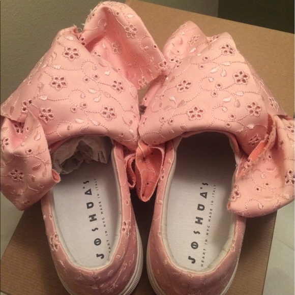 Joshua Sanders macrame bow Sneakers Fit US 5.5-6 - Picture 3 of 6