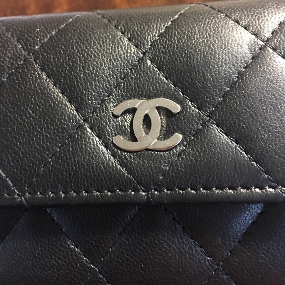 Chanel cardholder lamb skin - Picture 2 of 8