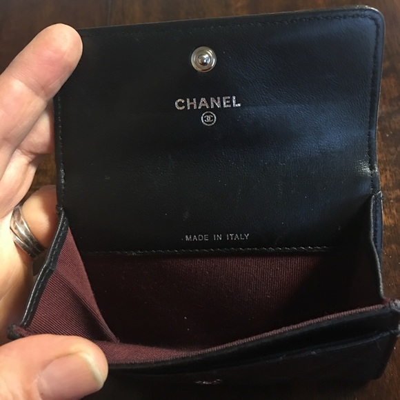 Chanel cardholder lamb skin - Picture 4 of 8
