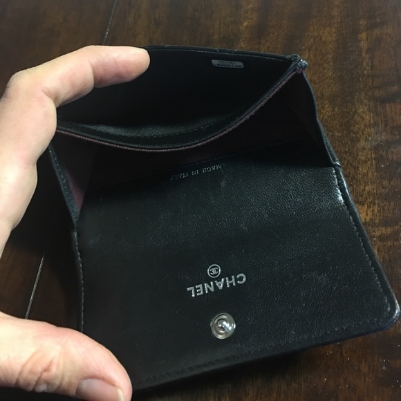 Chanel cardholder lamb skin - Picture 6 of 8