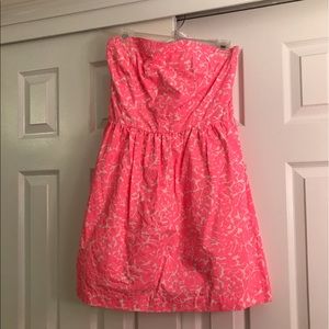 Strapless Lilly Pulitzer dress