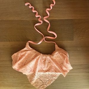 Peach Bikini Top
