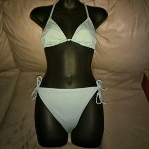 J.Crew Light Baby Blue Bikini