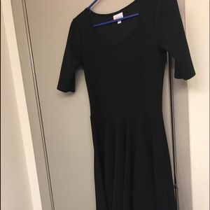 Small black Lularoe Nicole dress