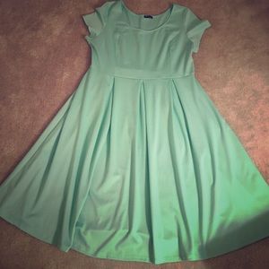 Mint Green Day dress