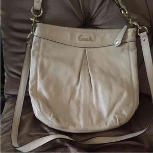 Authentic off white Coach leather purse