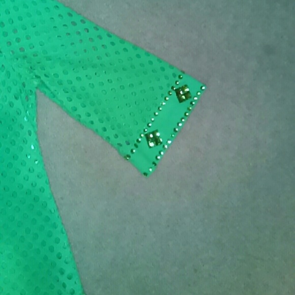 Soft Surroundings green tunic - Picture 4 of 5