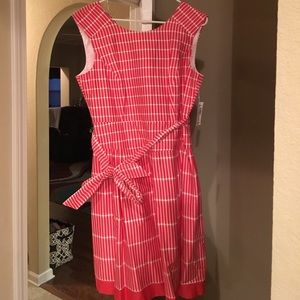 NWT dress barn fit and flare dress size 16