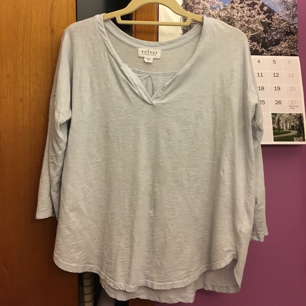 Velvet by Graham and Spencer tee sz S