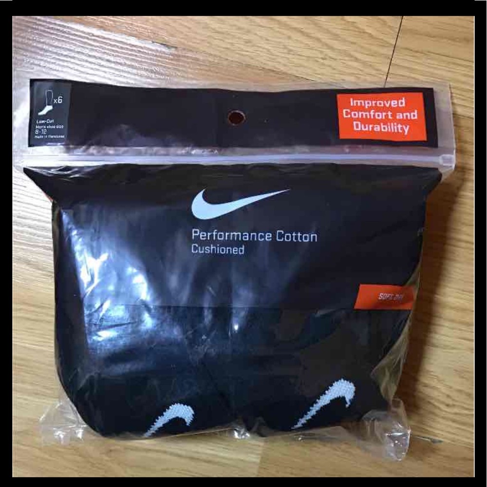 Nike Cotton No Show Socks (6 pairs)