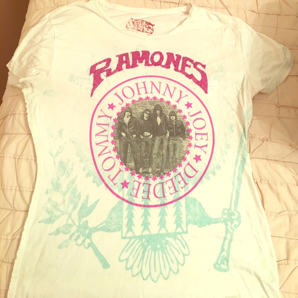 Capped sleeve Ramones T-shirt