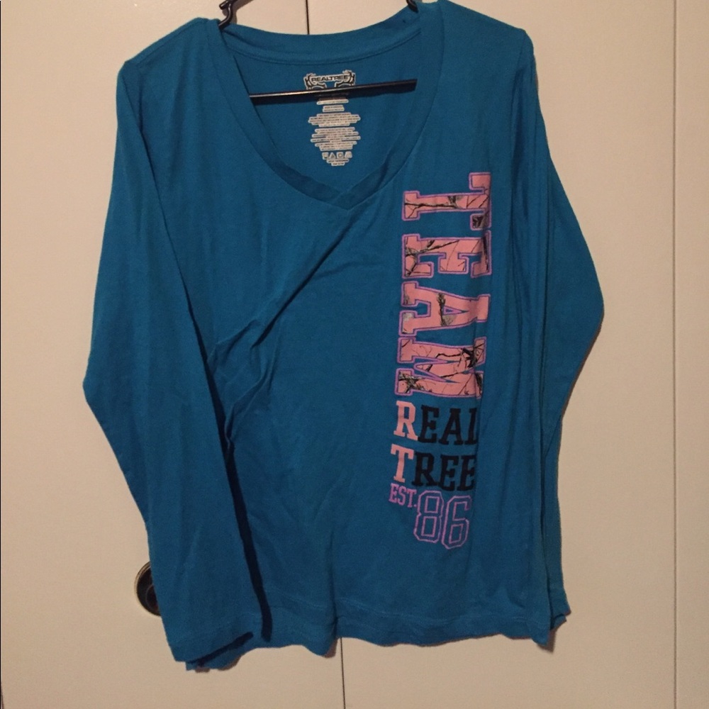Real tree camp girl shirt size xl