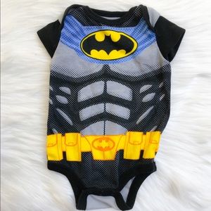 Batman Onesie Snap Outfit Halloween Kids