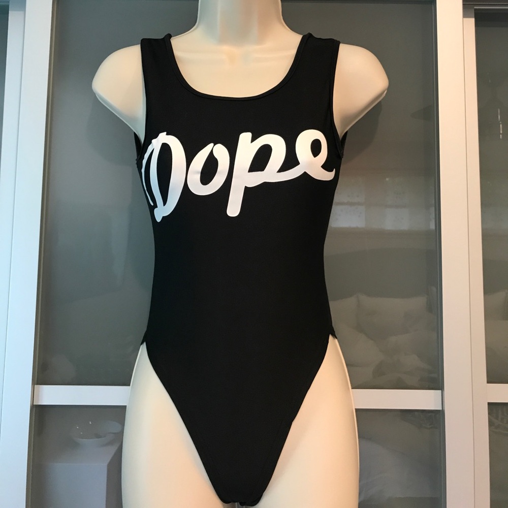 NEW black one piece