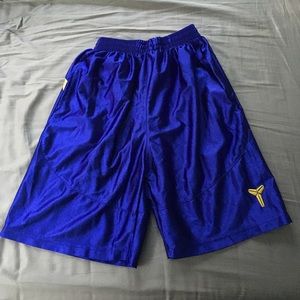 Kobe Purple Basketball Shorts