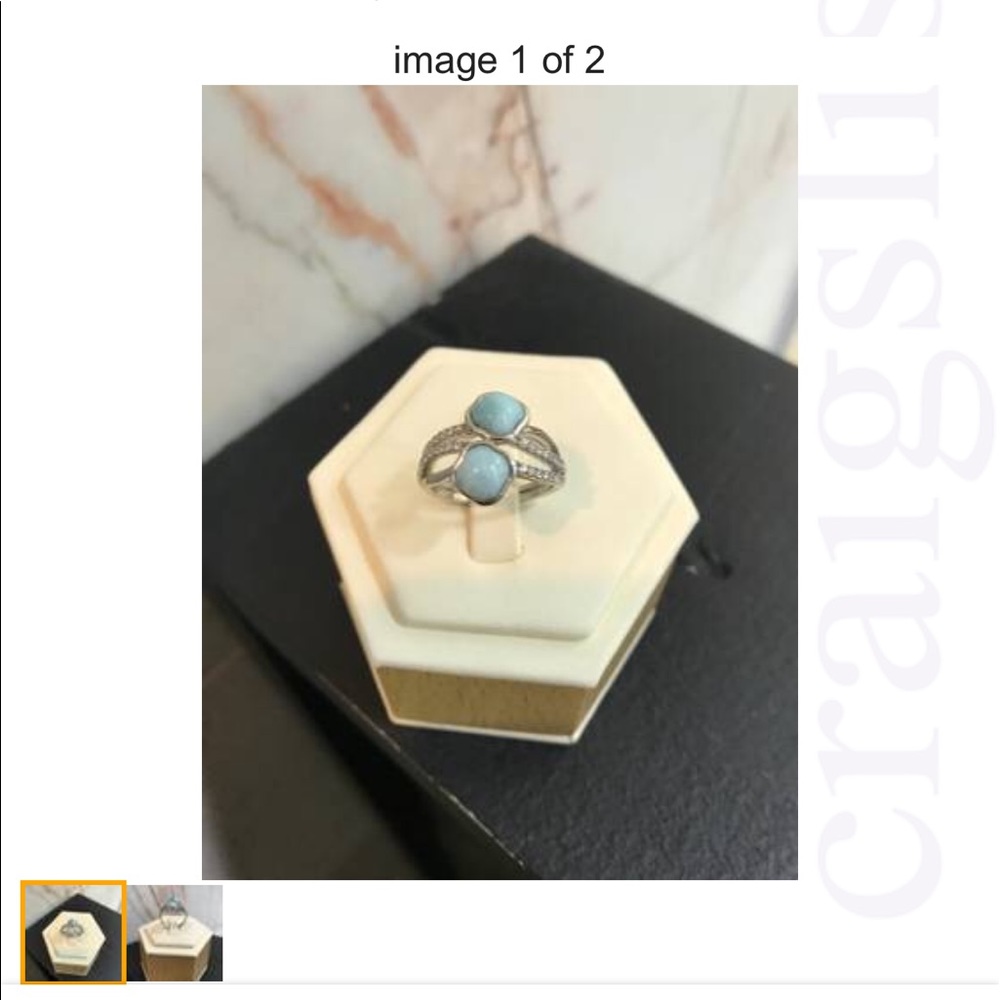 Larimar Ring