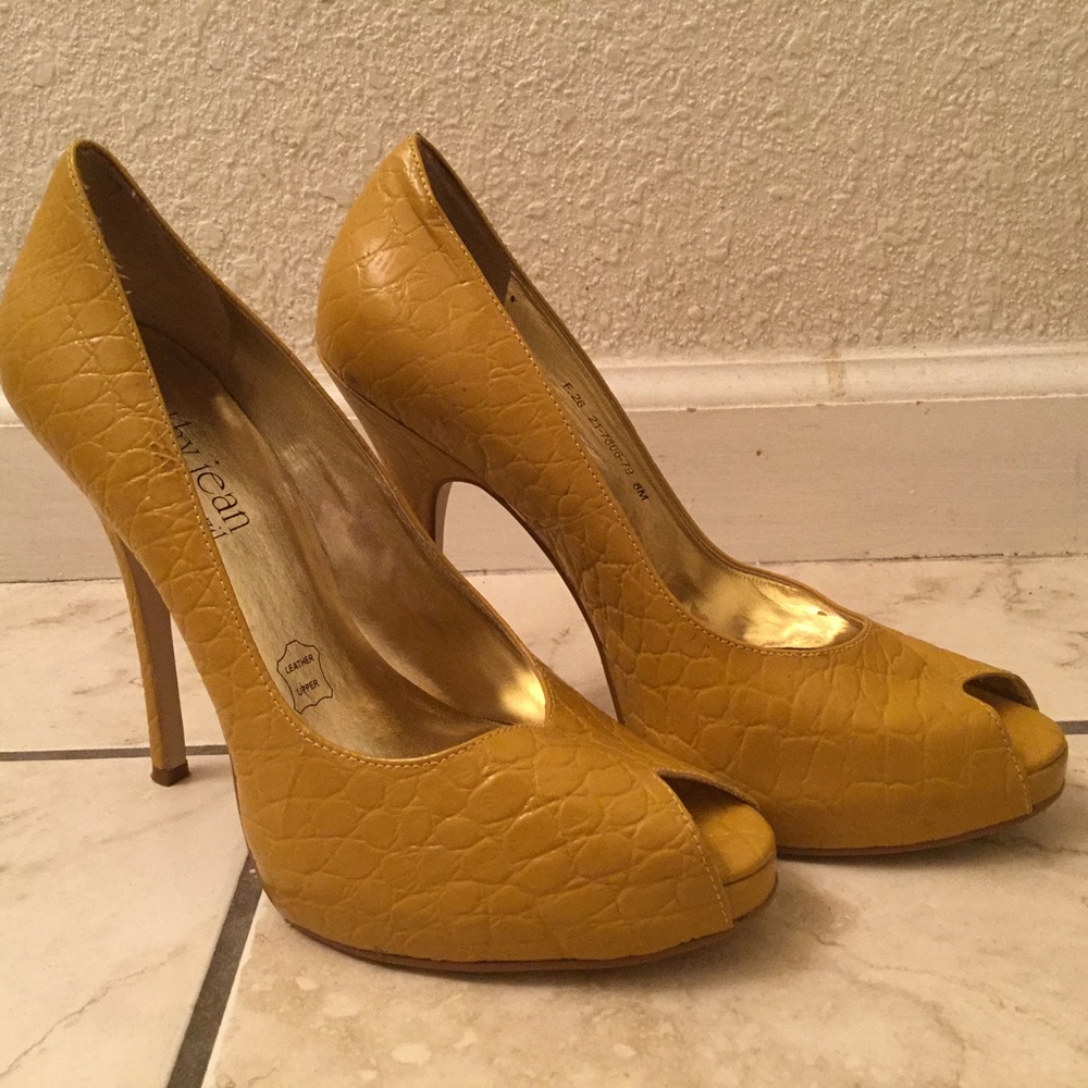 Mustard Cathy Jean Heels