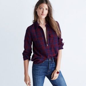 Madewell Flannel Shirt - XS