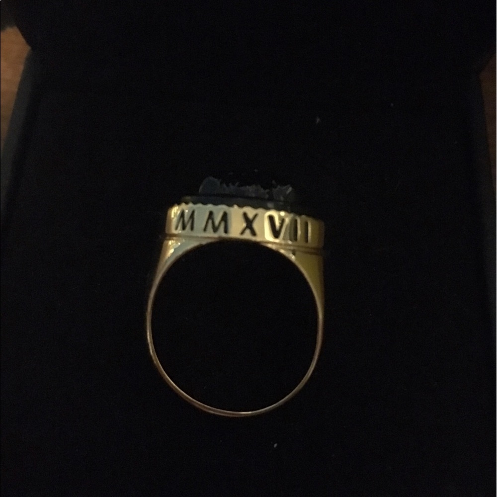 Men's Gold Versace Ring - Picture 4 of 4