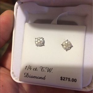 Diamond earrings