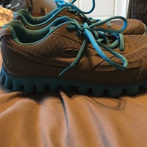 Champion athletic shoes.