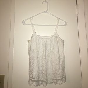 Lace Front Tank Top