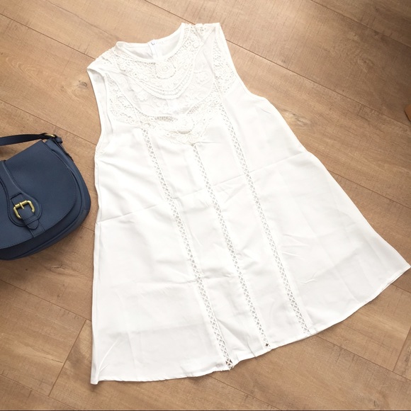 LAST ONE! 🌼 Lacy Swing Dress 🌼 - Picture 3 of 4