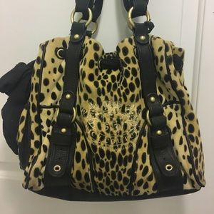 Vintage Juicy Couture Leopard Print Tote