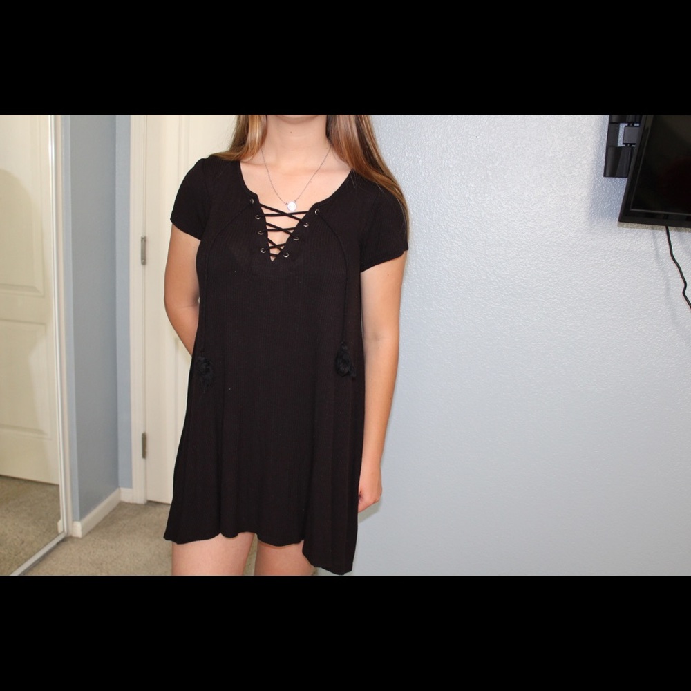 Black Skater Dress